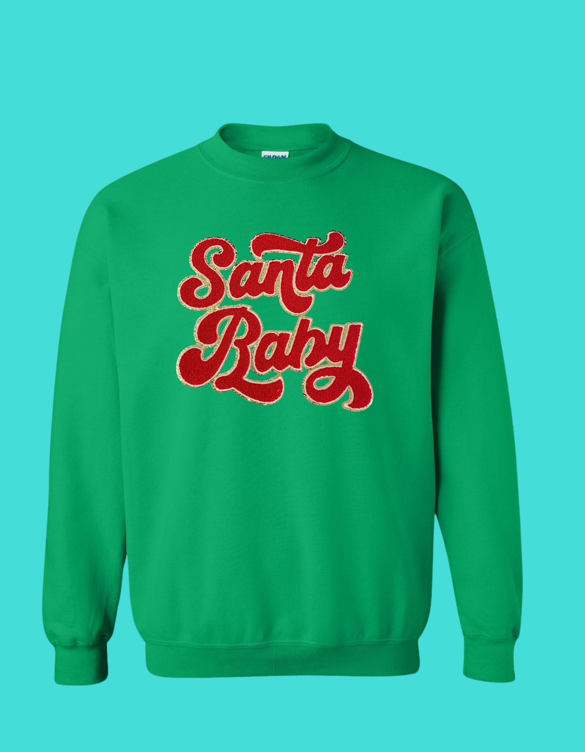 Chenille Patch Sweatshirts image 5