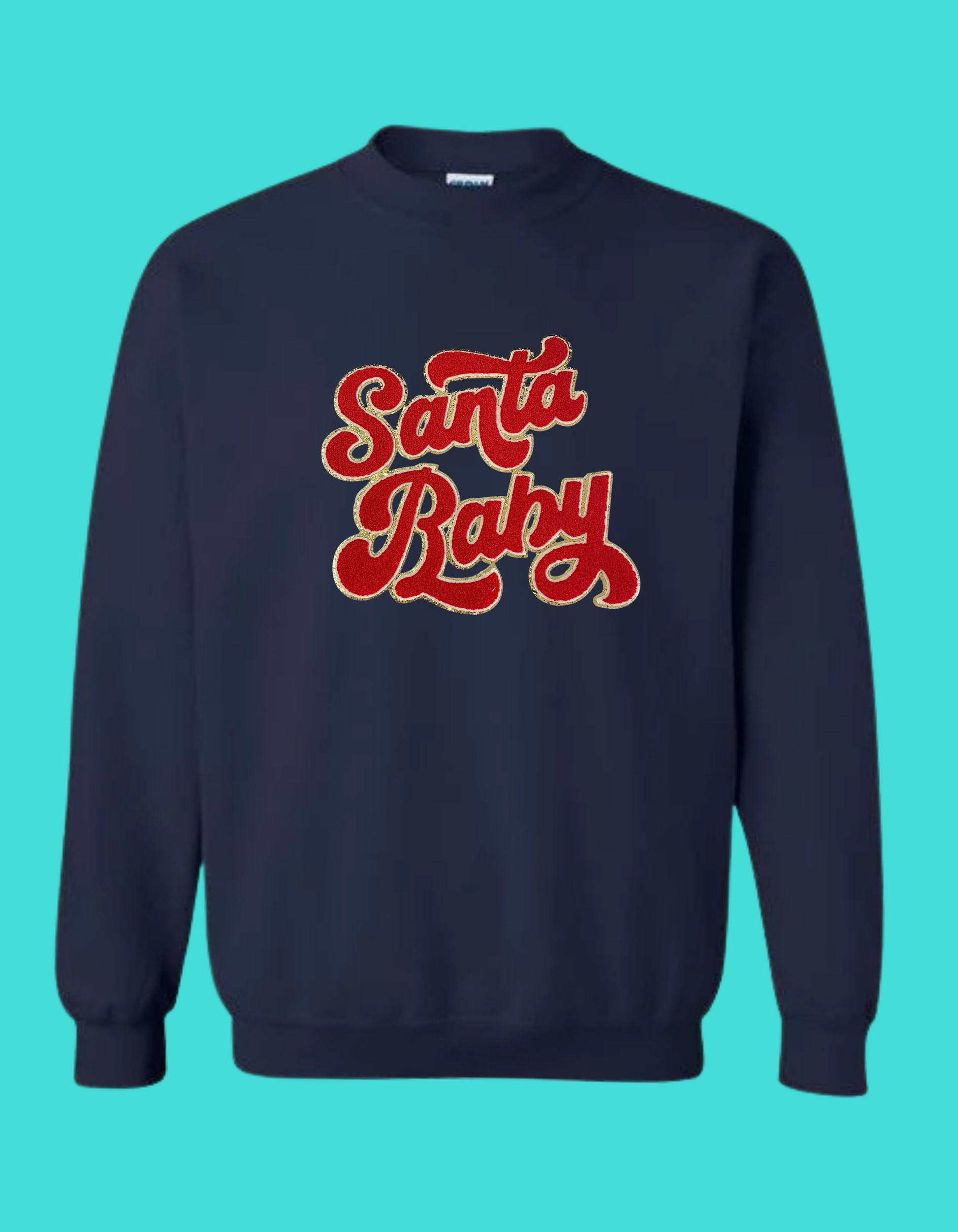 Chenille Patch Sweatshirts image 8