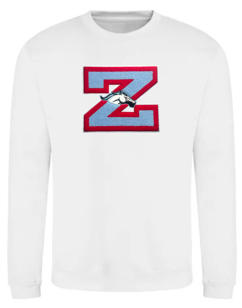 Z Chenille Patch Sweatshirt image 3
