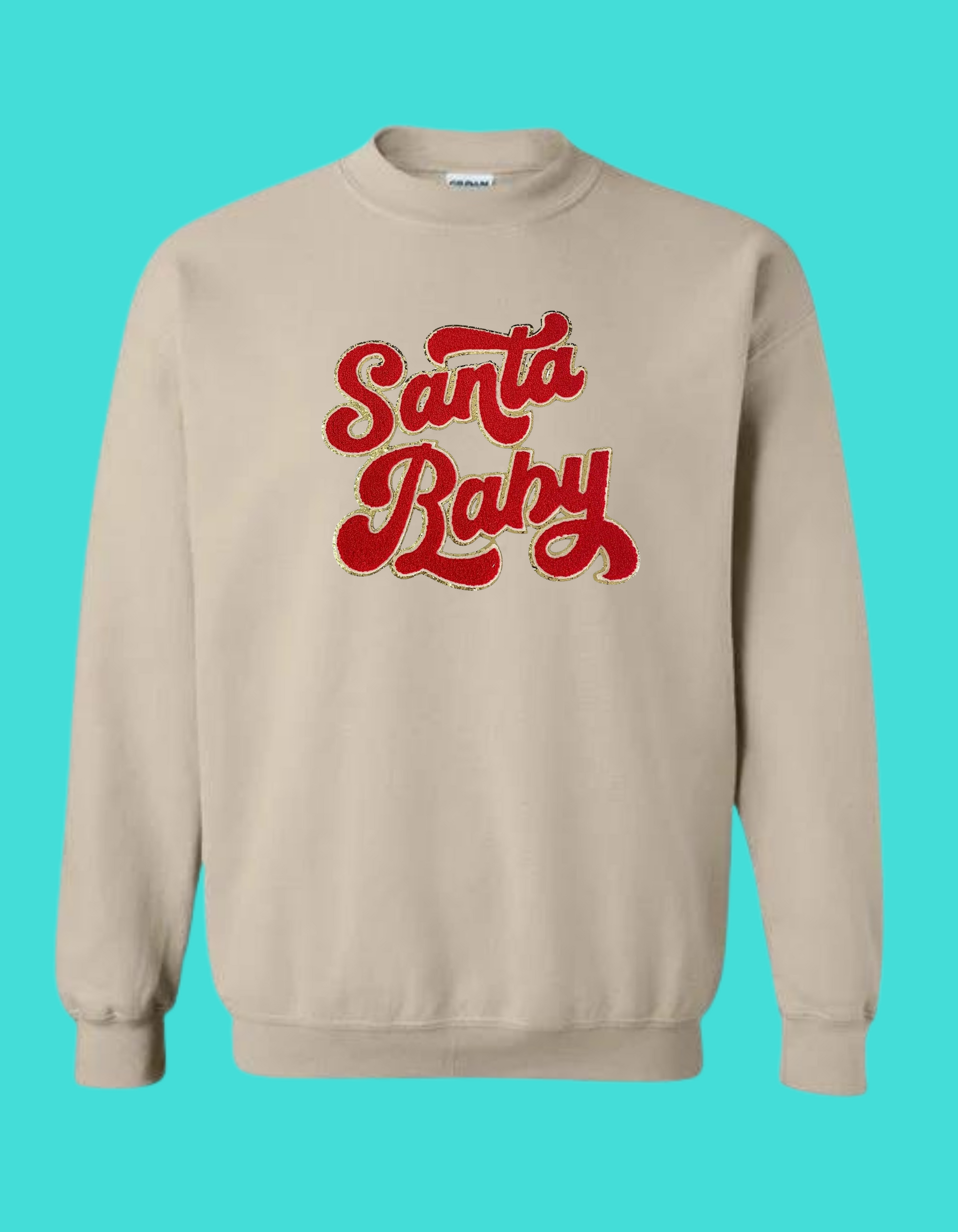 Chenille Patch Sweatshirts image 7