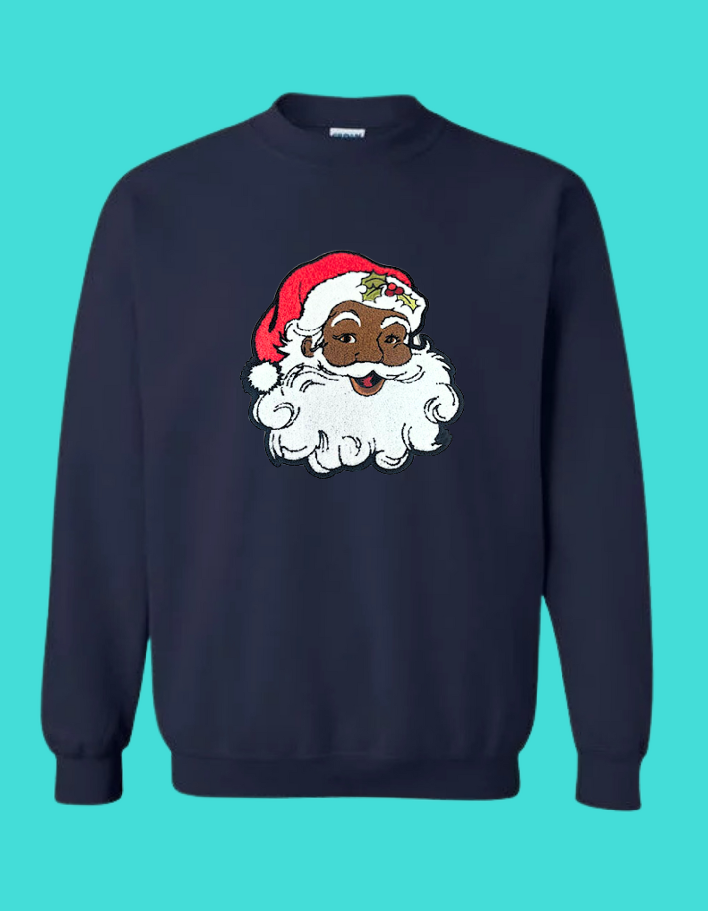 Chenille Patch Sweatshirts image 3