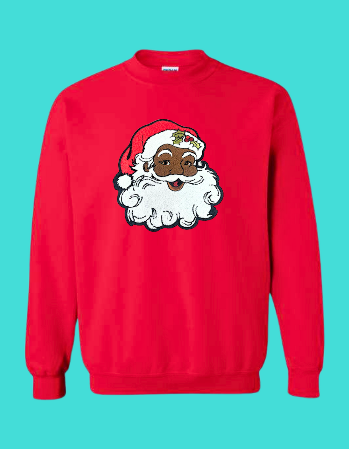 Chenille Patch Sweatshirts image 1